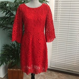 Anthropologie Dress Plenty Tracy Reese Lace
